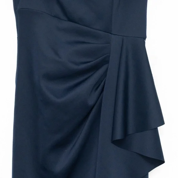 Xscape Jenny Long‎ Scuba Off The Shoulder Rouched Dress - Picture 12 of 12